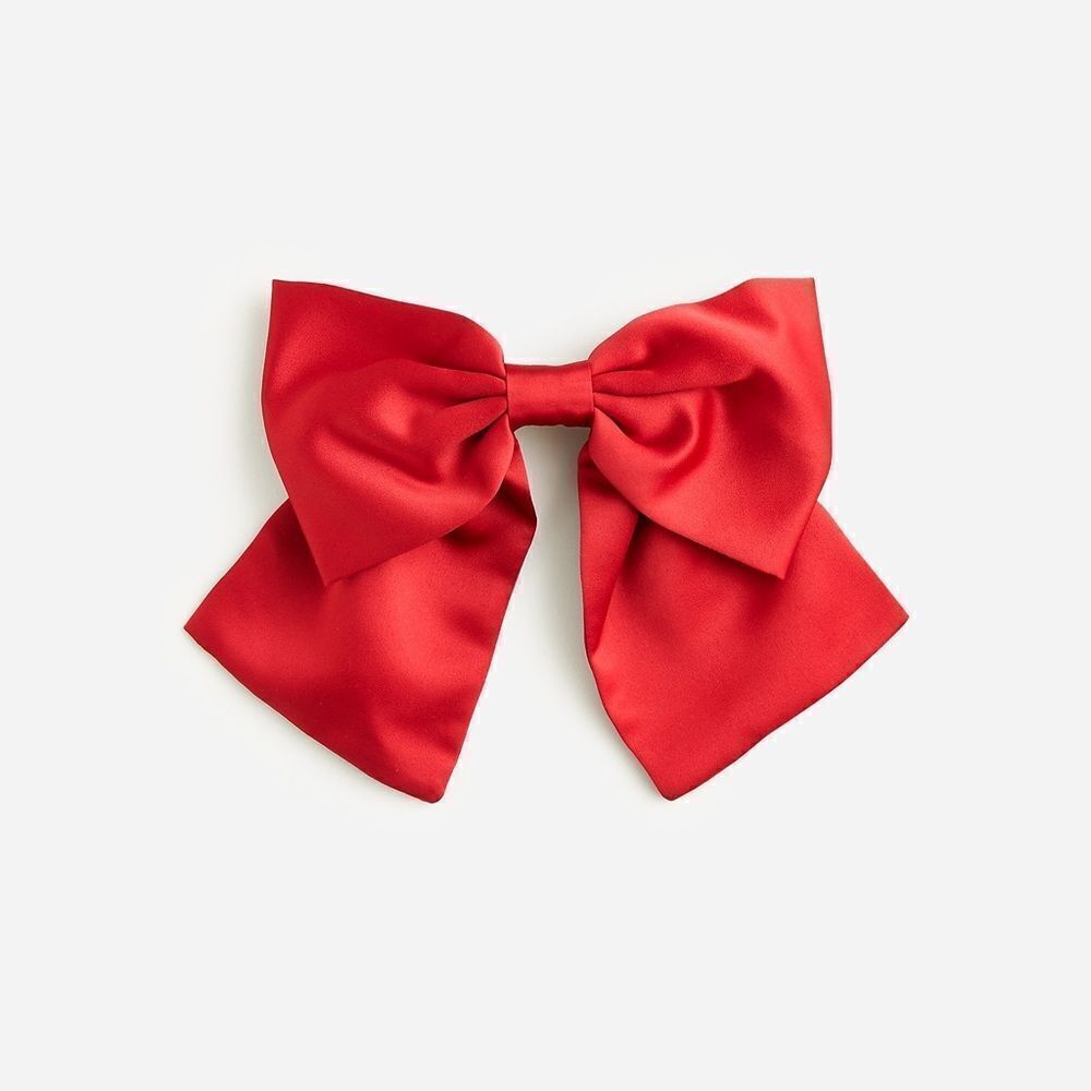 ❤️NWT J. Crew Satin Bow Hair Accessory